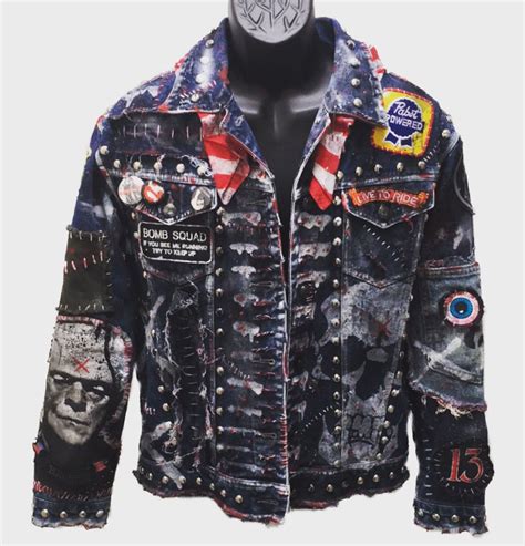 Rock N Roll Land Jacket By Chad Cherry From ChadCherryClothing