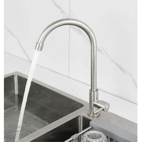 Robinet De Cuisine Eau Froide Uniquement Robinet Pivotant En