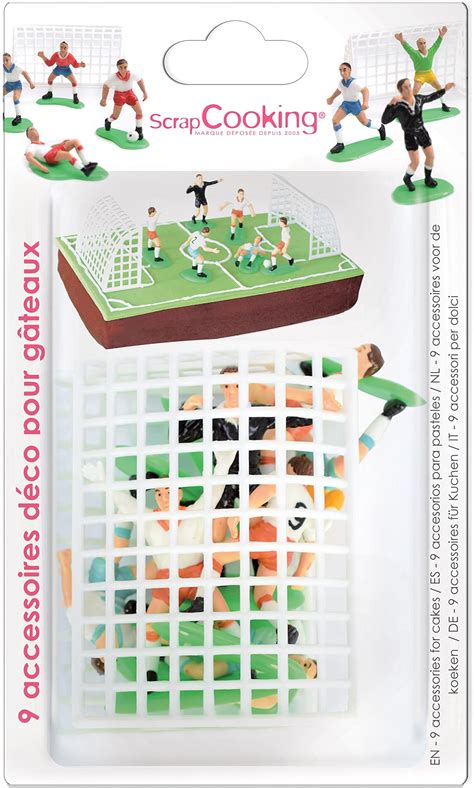 Scrapcooking Er Tortendeko Fussball Set Deko Set Fu Ball Torte