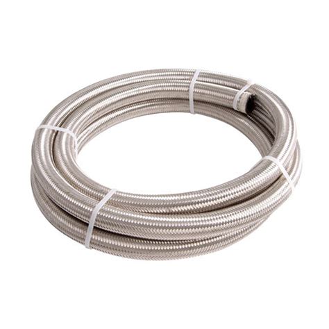 Ftf Hose Ss Braided An6 Per Meter Meo1442 6 Ftf Fittings