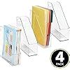 MDesign 4er Set Archiv Stehsammler Transparent Zeitschriftensammler