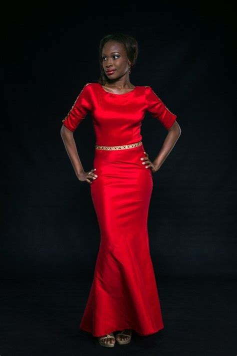 Stunning Red Dress With A Mermaid Skirt Style Bella Naija Red Dress