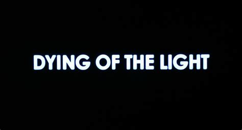 Dying of the Light | The CageClub Podcast Network