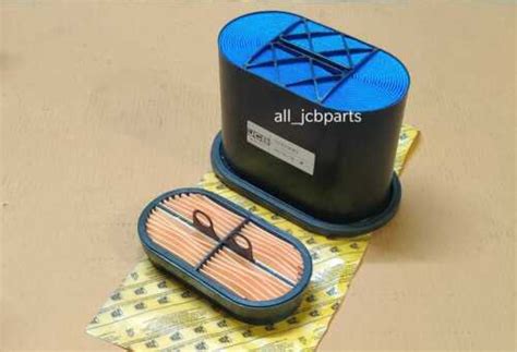 GENUINE JCB AIR FILTERS SET INNER OUTER PART NO 32 925682 32