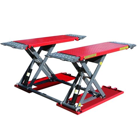 Slt With Roller Hydraulic Lift Table With Roller Working Platform ...