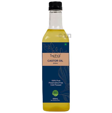 Triphal Cold Pressed Castor Oil Buy Bottle Of 500 0 Ml Oil At Best