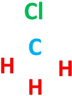 CH3Cl lewis structure, molecular geometry, bond angle, hybridization