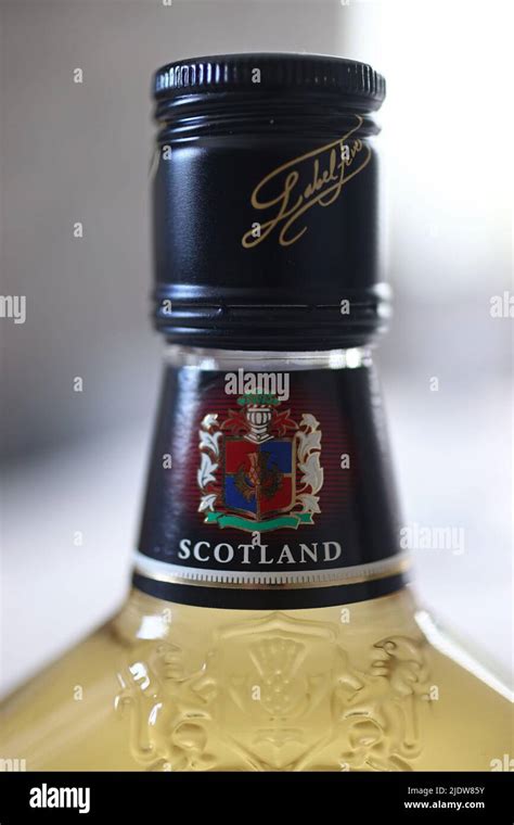 Label 5, blended scotch whisky Stock Photo - Alamy