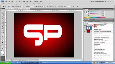 Photoshop Como Crear Un Logo Profesional Ps Cs4 Cs5 Youtube