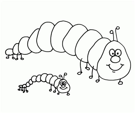 Caterpillar Coloring Pages - Coloring Home