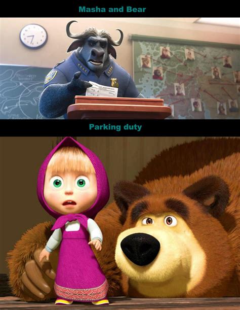 Masha And The Bear Meme