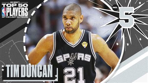 Top 50 Nba Players From Last 50 Years Tim Duncan Ranks No 5 Fox Sports