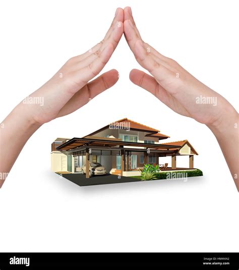 house  hand stock photo alamy