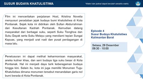 Panduan Pembelajaran Program Belajar Dari Rumah Di Tvri Minggu Ketiga