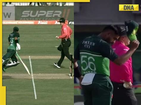 Watch Babar Azam Throws Cap In Anger After Mohammad Rizwan Falls