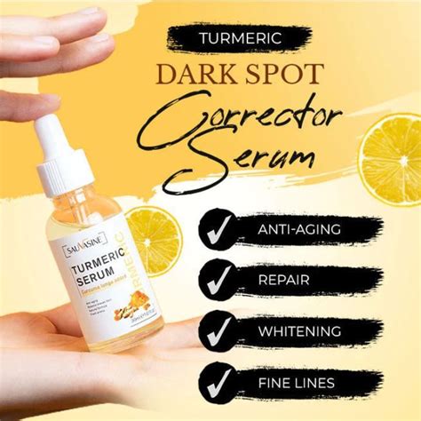 Turmeric Dark Spot Corrector Serum Turmeric Skin Care Dark Spot