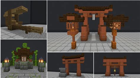 Minecraft: 12+ Japanese Hacks and Ideas - YouTube