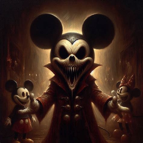 AI Art. Evil Disney by hermanubis93 on DeviantArt