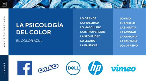 La psicología del color el siginificado del color azul Richi Pérez