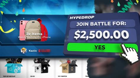 RISKING SO MUCH MONEY ON INSANE HYPEDROP BATTLES YouTube