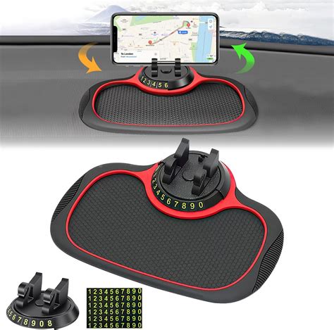 Rednow Multifunction Car Anti Slip Mat Auto Phone Holder Car Phone