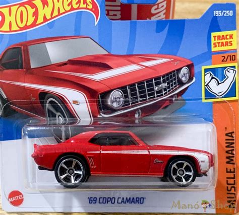 Hot Wheels Muscle Mania Copo Camaro Man Shop