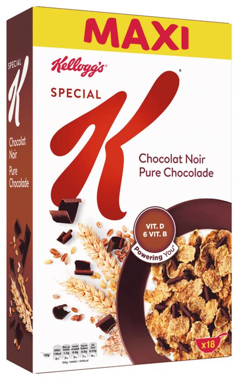 BARRE CEREALES SPECIAL K CHOCOLAT NOIR KELLOGGS Zounko