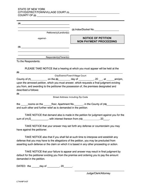 Notice Of Petition And Petition Form Fill Out Sign Online Dochub