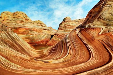 The Wave Utah stock image. Image of horizontal, hiking - 108815395