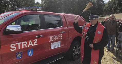 Uroczyste Przekazanie Samochodu Rozpoznawczo Ratowniczego Dla Osp G Bin