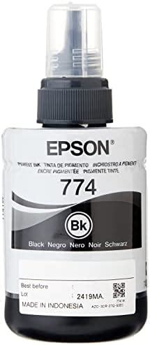 Epson T Ml Original Ink Eco Tank Black Genuine Amazon Co Uk