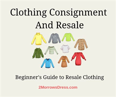 Getting Started with Clothing Consignment and Resale – 2Morrows Dress