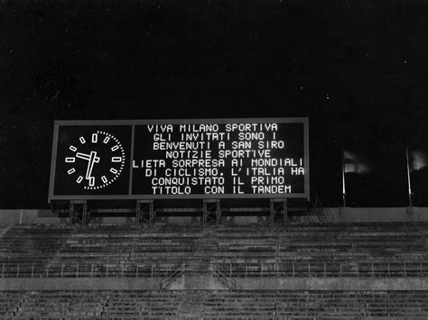 San Siro Storia Per Immagini Della Scala Del Calcio Il Sole Ore