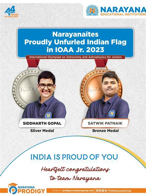 Narayana Prodigy Results Top Ranks In Neet Jee Bitsat