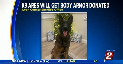 K9 Ares To Receive Body Armor Donation Local News