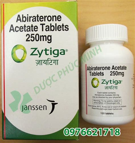 Thu C Zytiga Mg Abiraterone Acetate Tablets Ip Janssen Thu C Tr