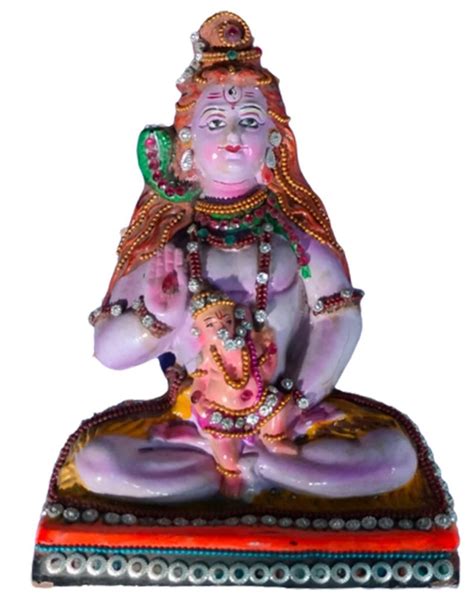 8inch Ganesh Shiva Clay Statue Home At Rs 120 In Howrah ID