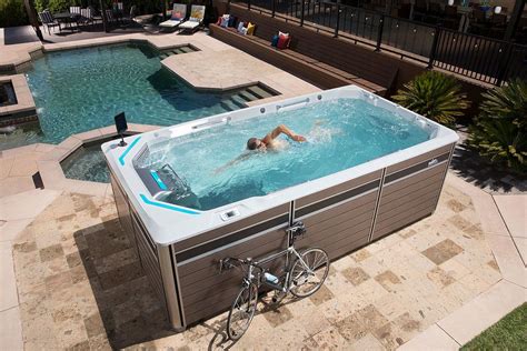 Swim Spa E550 Fitness Pool System Hot Tub Pools Endless Pool