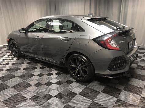 Certified Pre Owned Honda Civic Hatchback Sport Cvt Fwd Hatchback