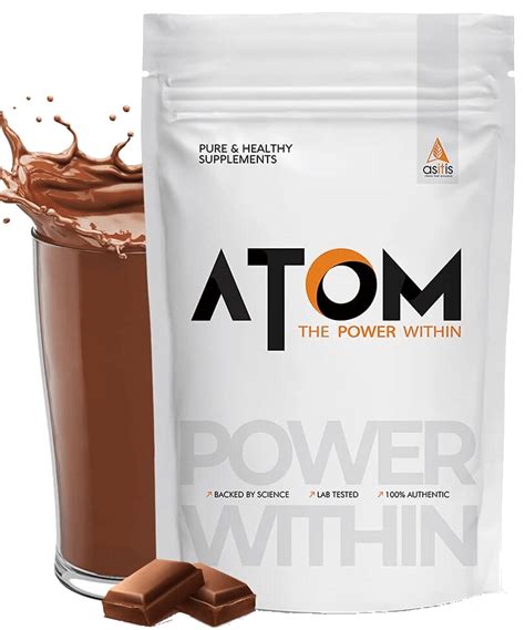 Buy As It Is Atom Whey Protein With Digestive Enzymes 4 4 Lbs 2 Kg Online Nutristar