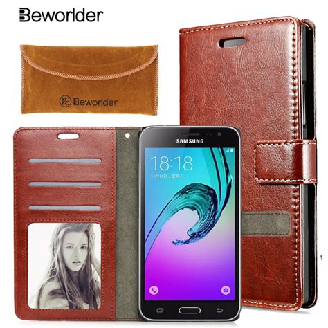 Beworlder Para Samsung Galaxy J2 Prime J2 Caso Flip Telefone Retro Capa