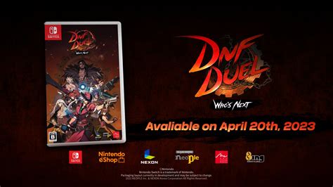 DNF Duel Season Pass Nintendo Switch Release Date Grand Balance Patch