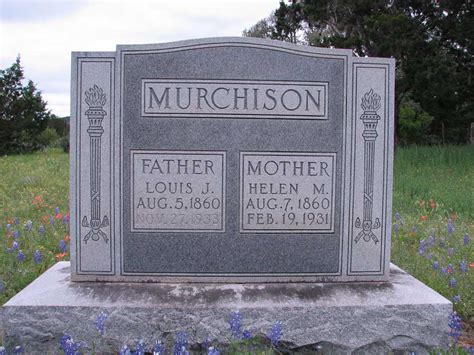 Louis John Murchison 1860 1933 Find A Grave Memorial