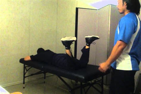 Piriformis Length Test Youtube