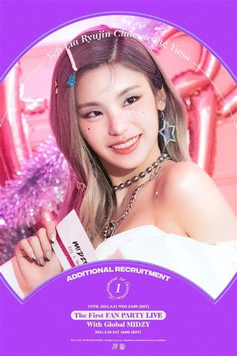 Itzy Official Fanclub Midzy The First Fan Party Live With Global Midzy And 1st Generation