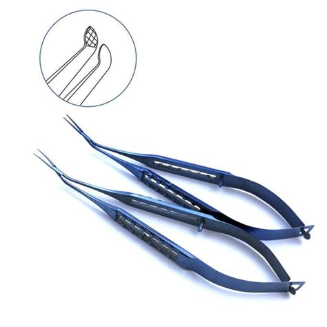 Titanium Inamura Capsulorhexis Forceps Ophthalmic Instrument Mm Long