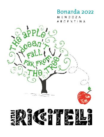 The Apple Doesnt Fall Far From The Tree Bonarda Mat As Riccitelli Wines