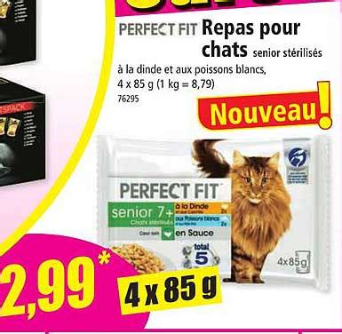 Promo Repas Pour Chats Perfect Fit Chez Norma Icatalogue Fr