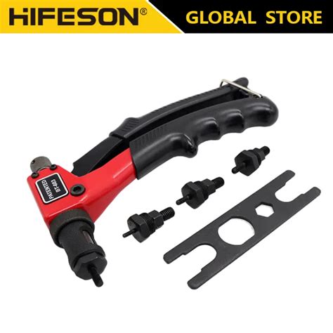 Hifeson Single Hand Rivet Nut Machine Rivet Tool Insert Threaded