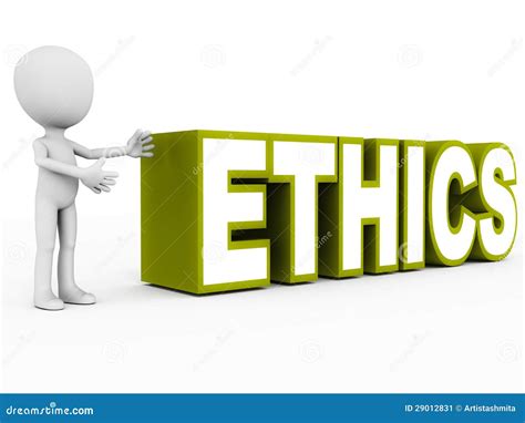 Ethics Stock Illustration Illustration Of Profession 29012831